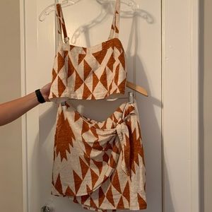 Bohemian two piece set